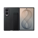 Samsung Galaxy Fold8 Carbon Standing maciņš, melns Samsung Galaxy Fold8 Carbon Standing maciņš, melns