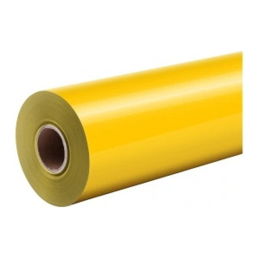 HTVRONT Tīra siltuma pārneses plēve, 30.5 cm x 1.8 m (dzeltena) – 2