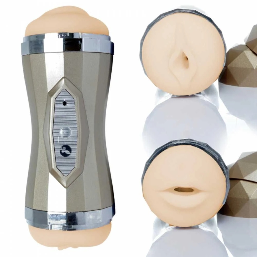 B Series Lyla Masturbator-Vagina Double Delight 35 funktsiooni USB