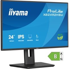 iiyama ProLite XB2492HSU-B1 computer monitor 60.5 cm (23.8") 1920 x 1080 pixels Full HD LED Black