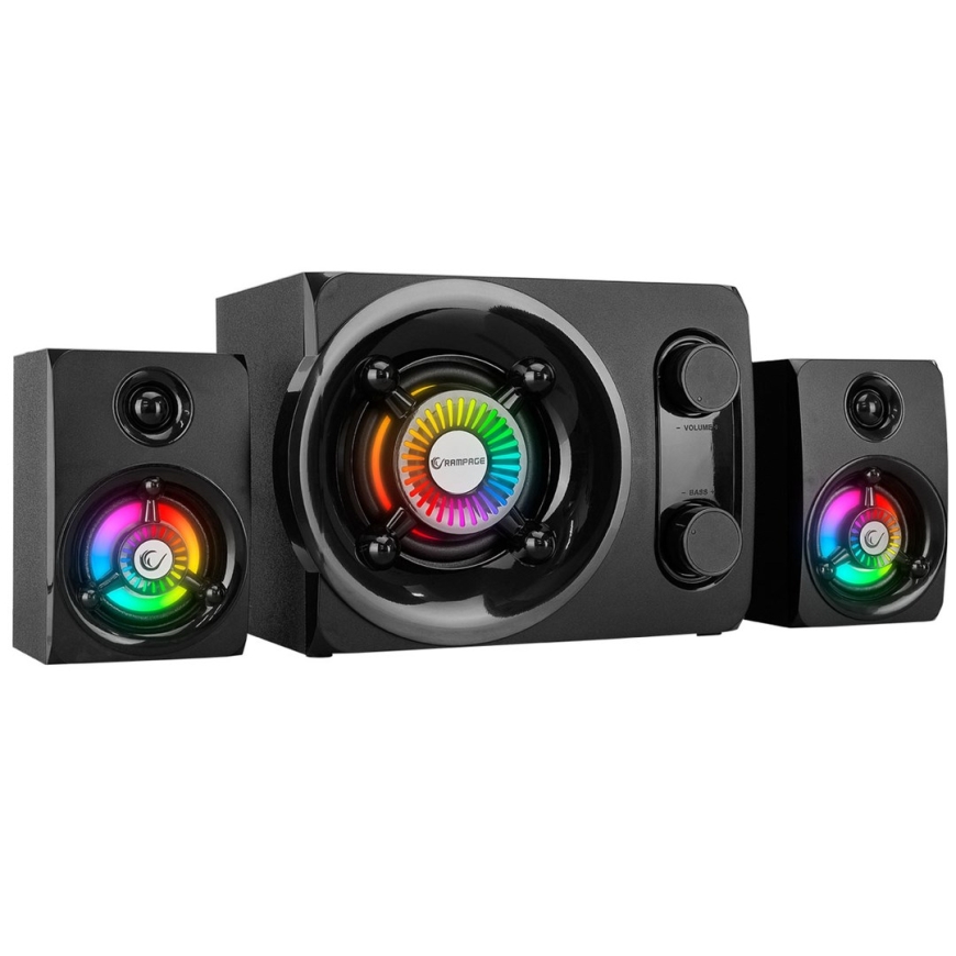RAMPAGE RMS-G8 SPĒĻOŠANAS SKAĻRUNĪTI 25 W BT USB SD FM – 4