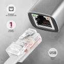 Axagon ADE-TXCA Gigabit Ethernet Adapter USB-C+ USB-A - titangrau - Adapter - Digital/Daten Eterneta Axagon ADE-TXCA Gigabit Ethernet Adapter USB-C+ USB-A - titangrau - Adapter - Digital/Daten Eterneta