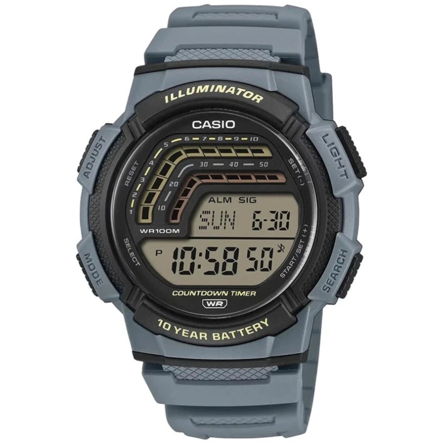 Мужские часы CASIO WS-1800-2AVDF + BOX