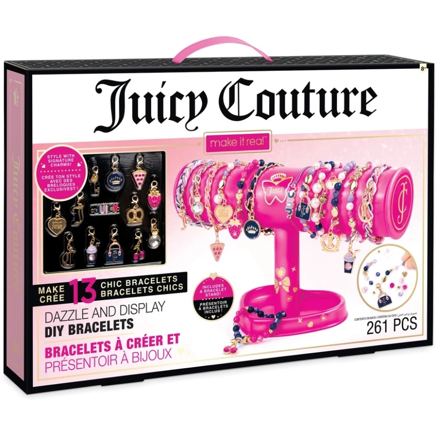 MAKE IT REAL JUICY COUTURE Rannekorujen teko -setti „Dazzle and Screen“