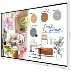 Monitorius SAMSUNG FLIP PRO DIGITAL FLIPBOARD, WM85F-X, 85" UHD, FRONT (USB-C PD 65W, USB SOC, USB HUB) REAR (HDMI IN/OUT, TOUCH
