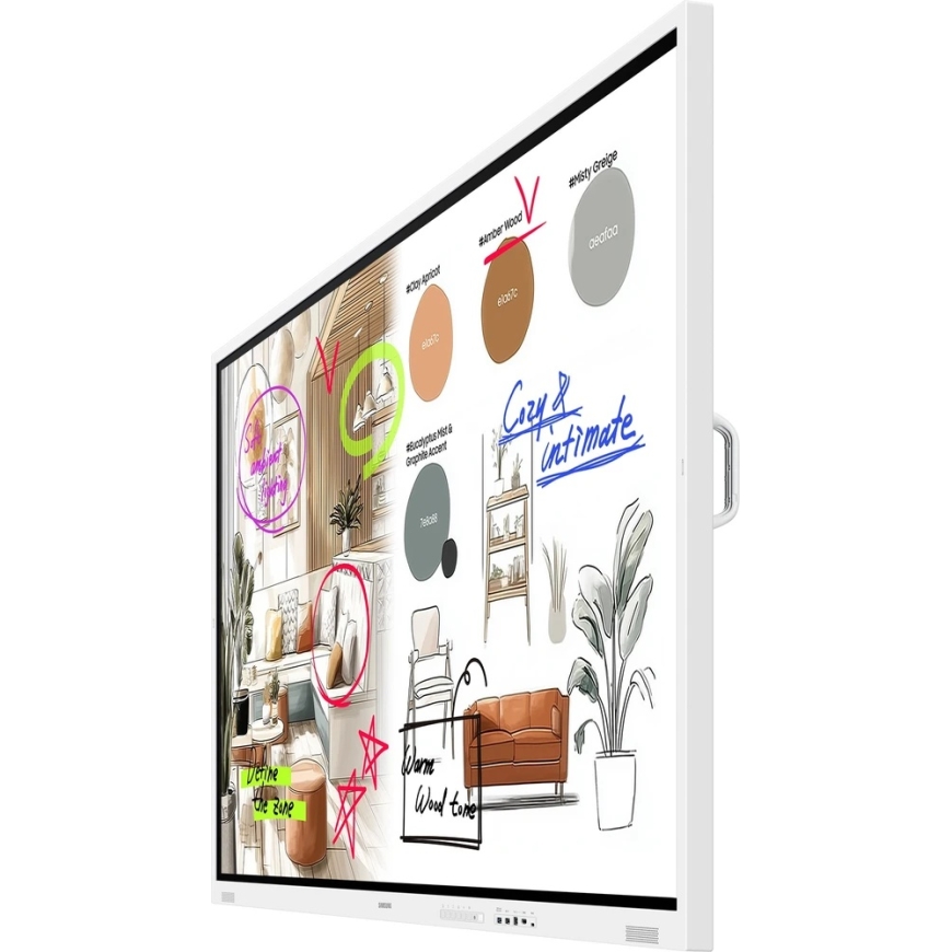 Monitor SAMSUNG FLIP PRO DIGITAALNE FLIPBOARD, WM85F-X, 85" UHD, EES (USB-C PD 65W, USB SOC, USB HUB) TAGA (HDMI IN/OUT, TOUCH O – 4