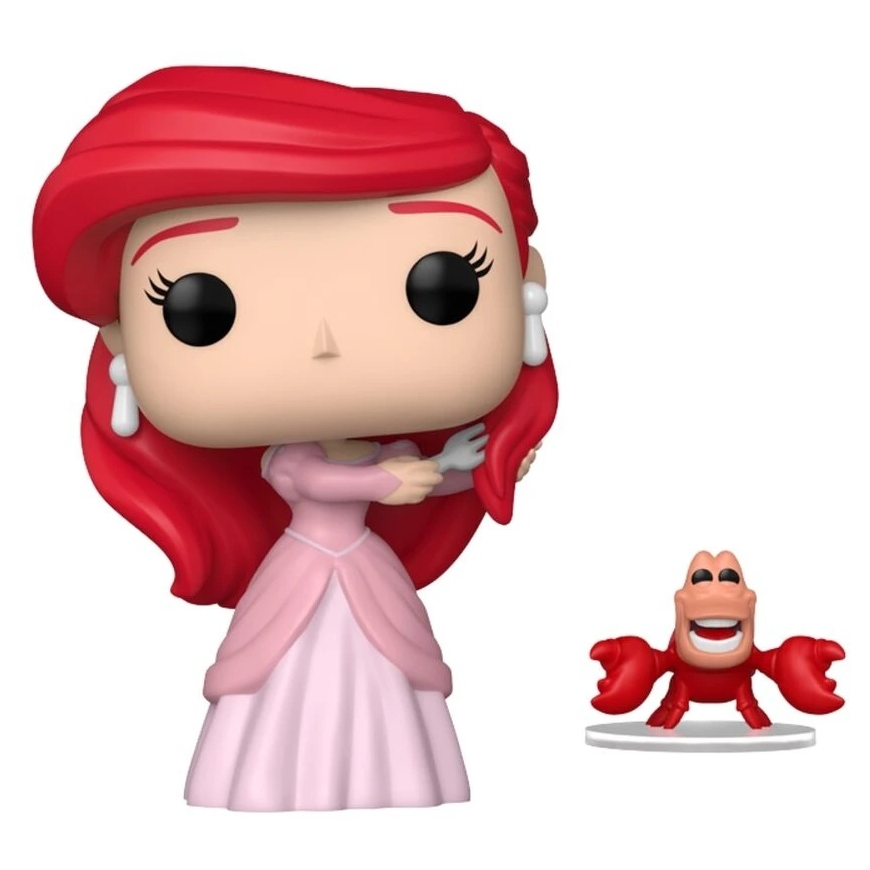FUNKO POP! Vinyl Kuju: Disney: Väike Merineitsi - Ariel koos Sebastianiga, ~2.5 cm ja 9.9 cm – 2