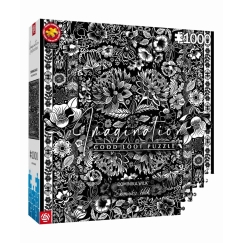 Puzzle Good Loot Imagination - Dominika Wilk: Monokroom Eden 1000 tk