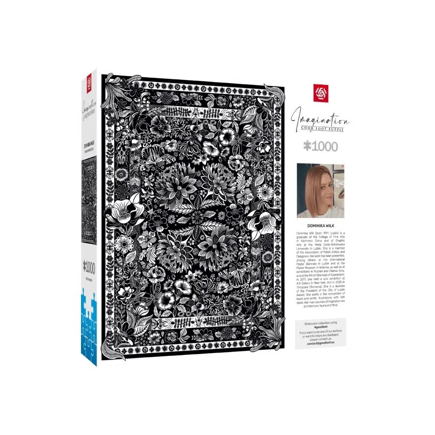 Puzzle Good Loot Imagination - Dominika Wilk: Monokroma Eeden 1000 kpl – 3