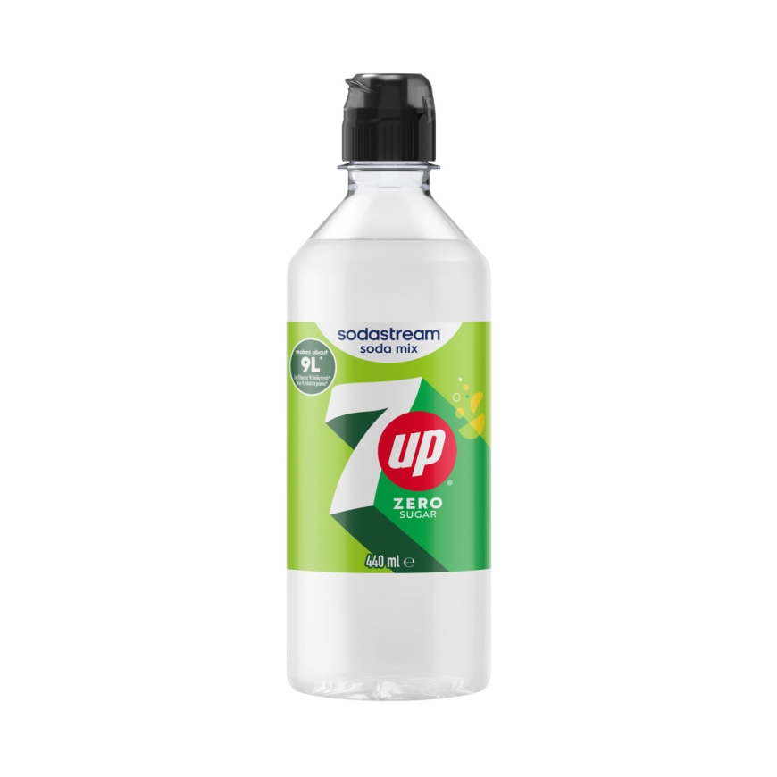 SodaStream 7UP Zero 440 ml -gasuotų gėrimų koncentratas