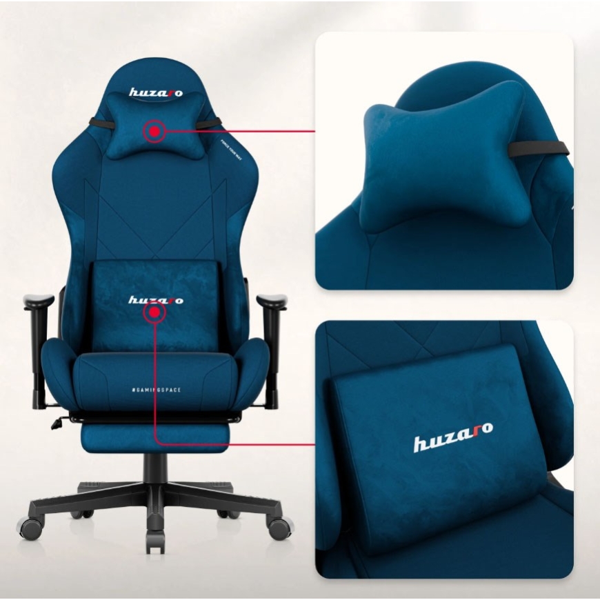 Игровое кресло Huzaro Force 5.7 Blue – 3