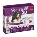CEVA Vectra 3D (более 40 кг) - капли против паразитов для собак - 3 x 8 мл CEVA Vectra 3D (более 40 кг) - капли против паразитов для собак - 3 x 8 мл