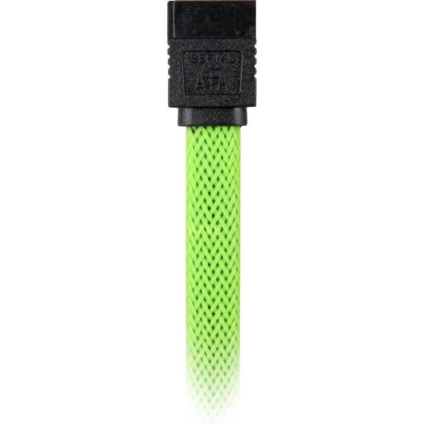 Sharkoon SATA - SATA 0.45m Green – 2