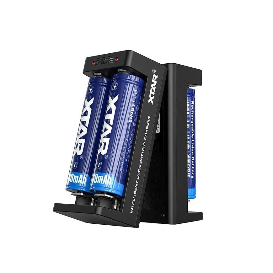 Akumulatora lādētājs Li-ion 18650 USB-C - 2 slots – 5