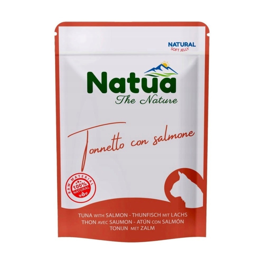 NATUA tuunikala lõhega - märg kassitoit - 70 g