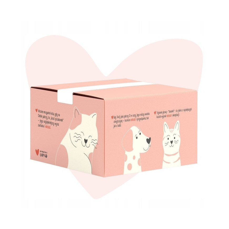 ANIMAL ISLAND Love Box filejas buljonā + rotaļlieta - mitrais kaķu barība - 48x85g – 2