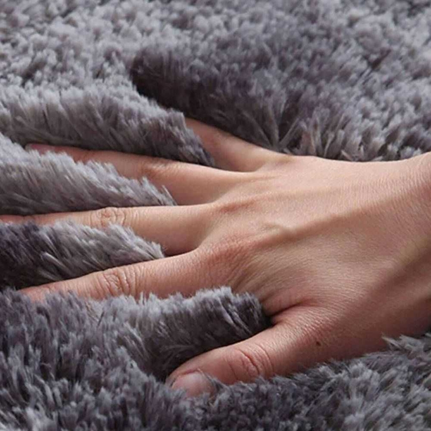 Strado Ombre Shaggy 200x300 Ombre Pilkas – 2