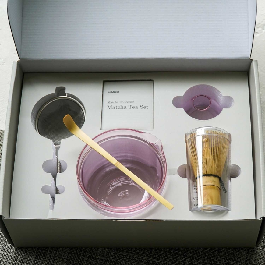 Hario Matcha-teelahja Pinkki – 2