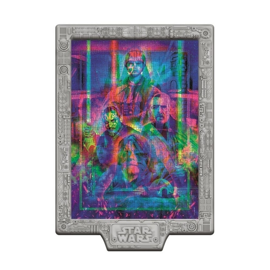 Clementoni Metamorphic Art Collection, Star Wars I - II - III пазл, 520 деталей – 2