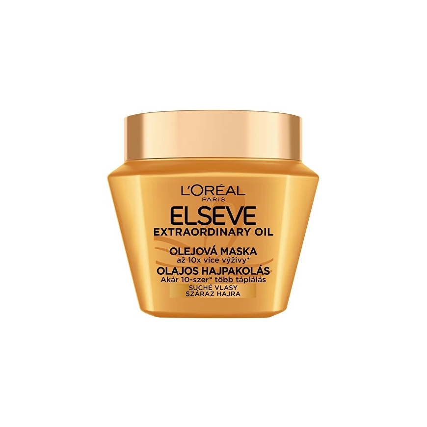 L'Oreal Paris Elseve Extraordinary Oil hiusnaamio kuiville hiuksille, 300 ml