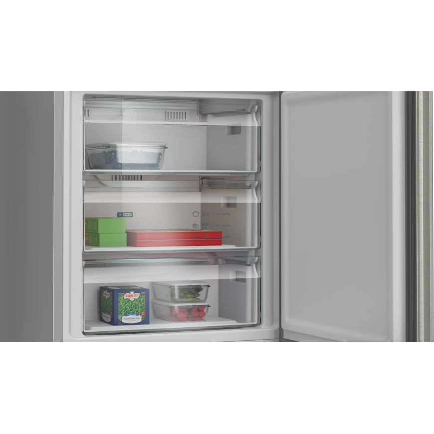 Siemens KG49NVIDG iQ300 jääkaappipakastin, ruostumaton teräs, 2 m – 5