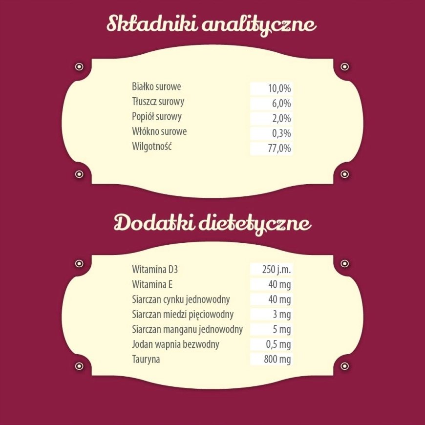 FOLK Kassipojad Delikaatne sööt kassipoegadele veiselihaga mono - märg kassitoit - 85 g – 3