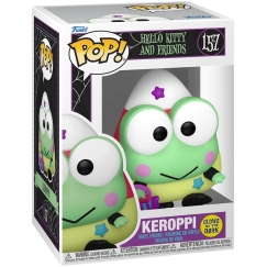 FUNKO POP! Vinyylihahmo: Hello Kitty ja ystävät - Keroppi, ~9 cm