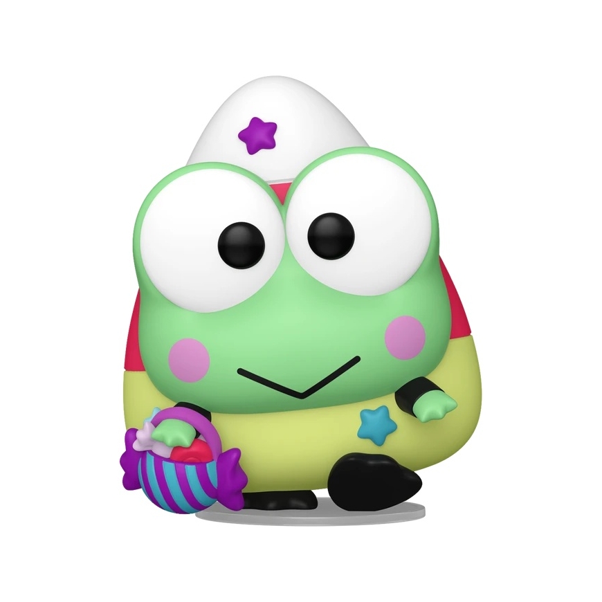 FUNKO POP! Vinyylihahmo: Hello Kitty ja ystävät - Keroppi, ~9 cm – 2