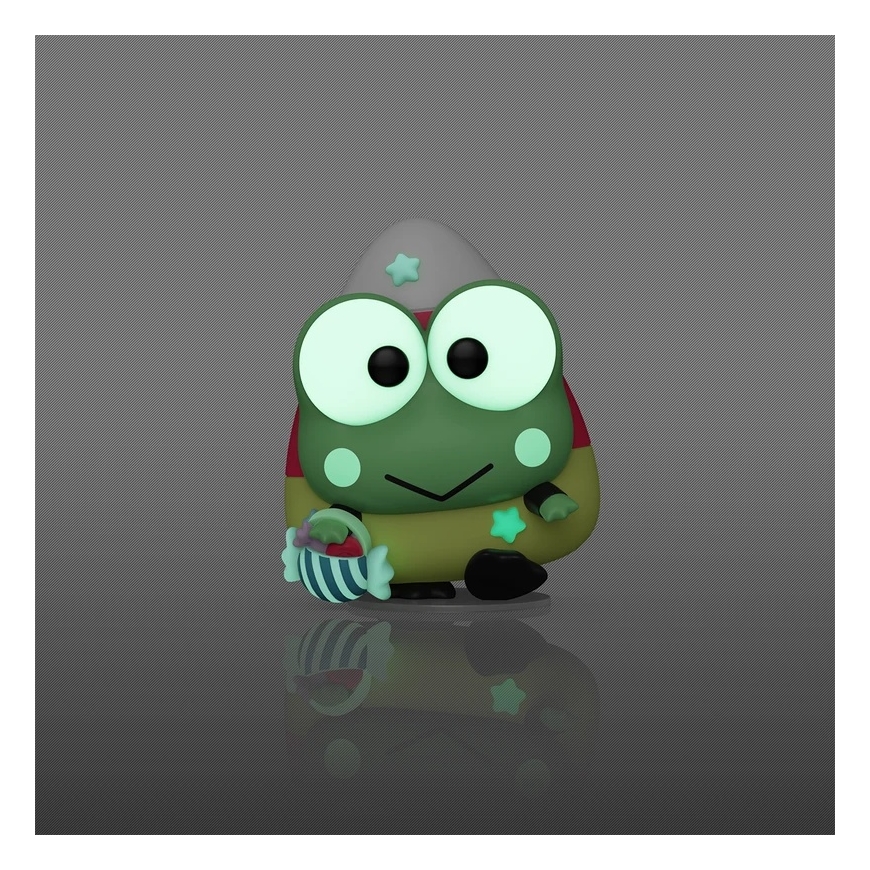 FUNKO POP! Vinyylihahmo: Hello Kitty ja ystävät - Keroppi, ~9 cm – 3