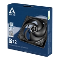 ARCTIC P12 Datora korpusam Ventilators 12 cm Melns
