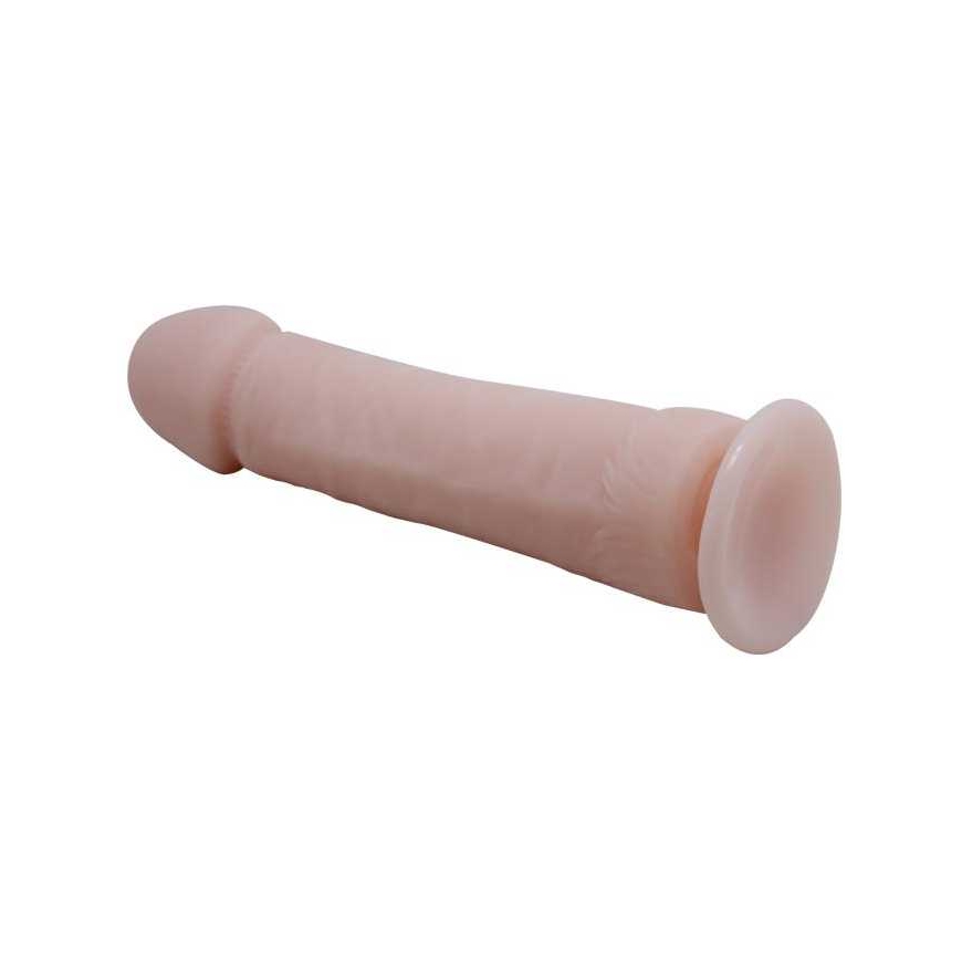 BAILE Liels dabīgs dzimumlocekļa dildos ar piekļuves piekabi 26cm – 2