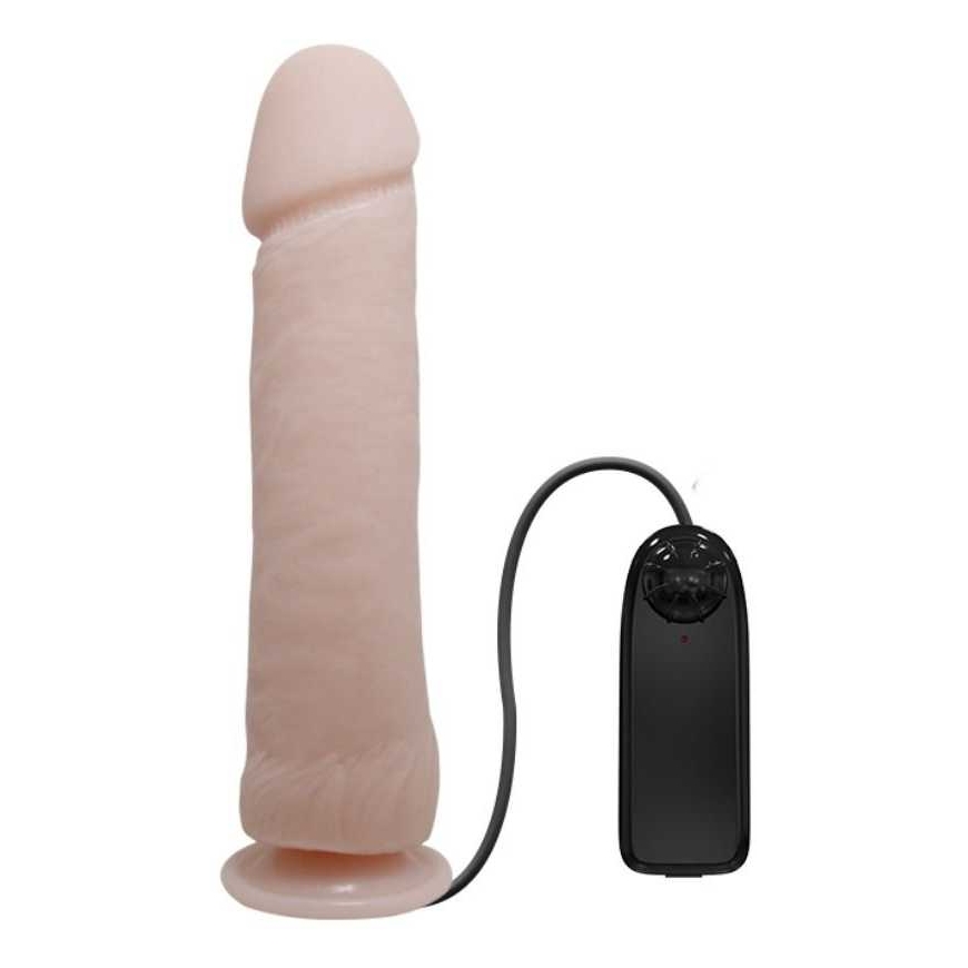 BAILE Suuri luonnollinen penis dildolla imukupilla 26cm – 3