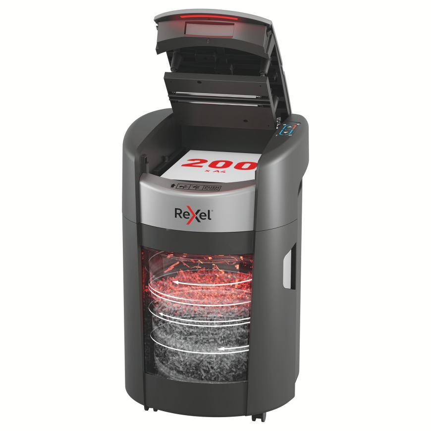 Rexel ShredMax 200M automaatne paberihõõrija, P5 – 3