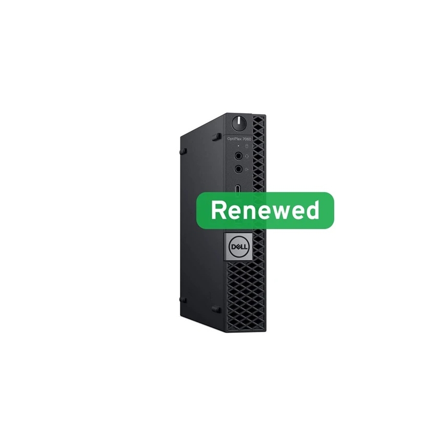 Dell Renewed Lauaarvuti A Klass | OptiPlex 7060 Micro | Intel Core i5 | i5-8500T | 8 GB | SSD | 128 GB | Intel UHD Graphics 630
