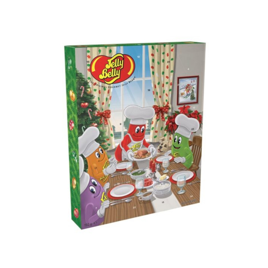 Jelly Belly Mr Jelly Belly Ziemassvētku kalendārs, 192 g