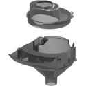 Baby Brezza Formula Pro Advanced -sekoituslaitteen suppilo kannen kanssa