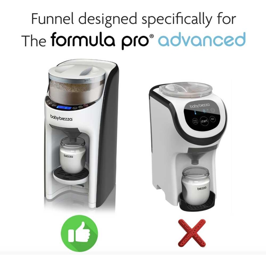 Baby Brezza mišiniku valmistamise seadme Formula Pro Advanced pihustiga koos kaanega – 2
