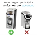 Baby Brezza mišiniku valmistamise seadme Formula Pro Advanced pihustiga koos kaanega Baby Brezza mišiniku valmistamise seadme Formula Pro Advanced pihustiga koos kaanega