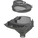 Baby Brezza mišinuko ruošimo aparato Formula Pro Advanced piltuvėlis su dangteliu Baby Brezza mišinuko ruošimo aparato Formula Pro Advanced piltuvėlis su dangteliu