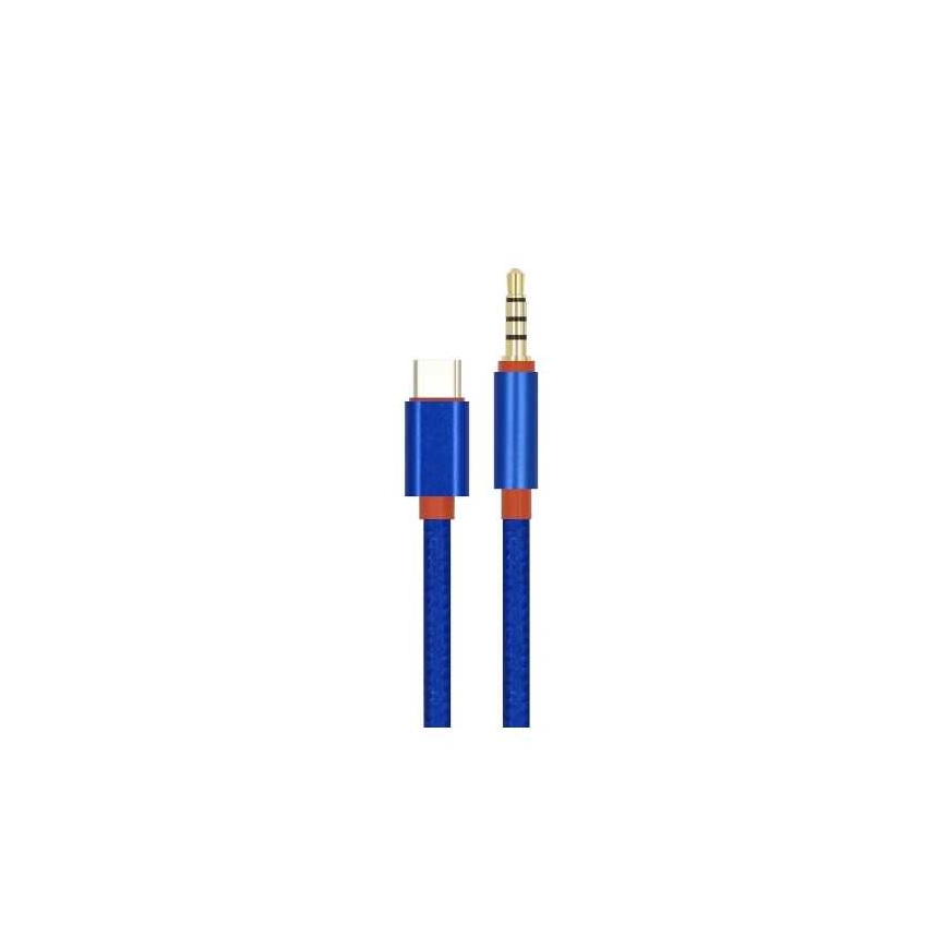 Riff KY-126 Audiojuhe Aux 3.5mm Type-C – 3