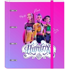 Safta Demon Hunters Kpop 4-ring binder