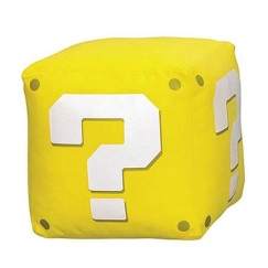 Nintendo Super Mario pehmolelu küsimärgi, 12cm