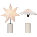 Star Trading Stila Table Star Set, White Star Trading Stila Table Star Set, White