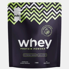 Puls Nutrition Whey proteiinijauhe, pirni-vanilje, 1 kg