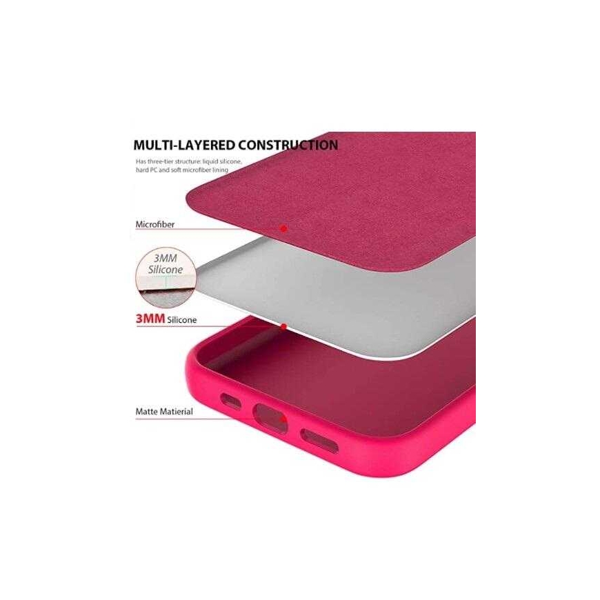 Riff "Pehme silicone ümbris iPhone 13 Pro" Punane – 2