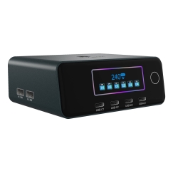 ICY BOX IB-PS2401 Универсальная Черный Кабель переменного тока Быстрая зарядка Для помещений