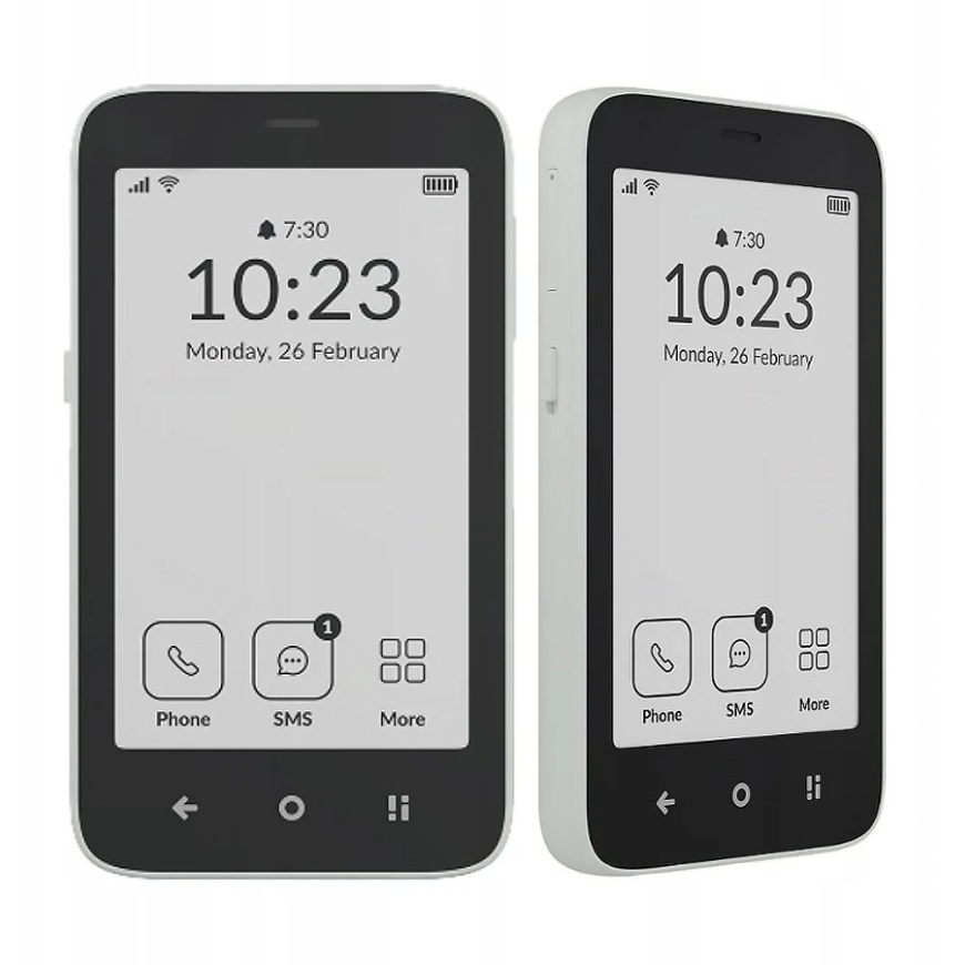 Mobilais tālrunis Onyx Mudita Kompakt e-ink 3GB/32GB balts (Kompakt NW)