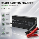 Qoltec 52672 12 В LiFePO4 зарядное устройство | 30 A | PF 0.9 Qoltec 52672 12 В LiFePO4 зарядное устройство | 30 A | PF 0.9