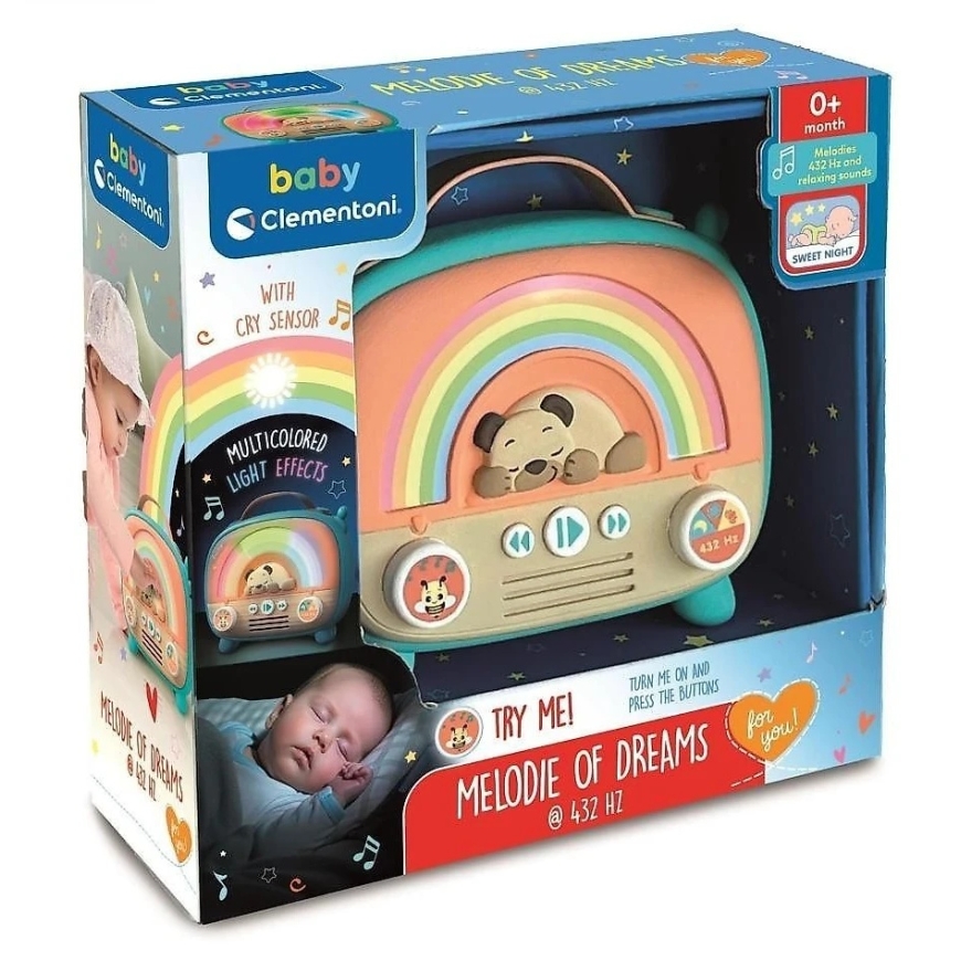 Clementoni Sleep Melodies Radio -musiikkilelu itkuantennilla – 4