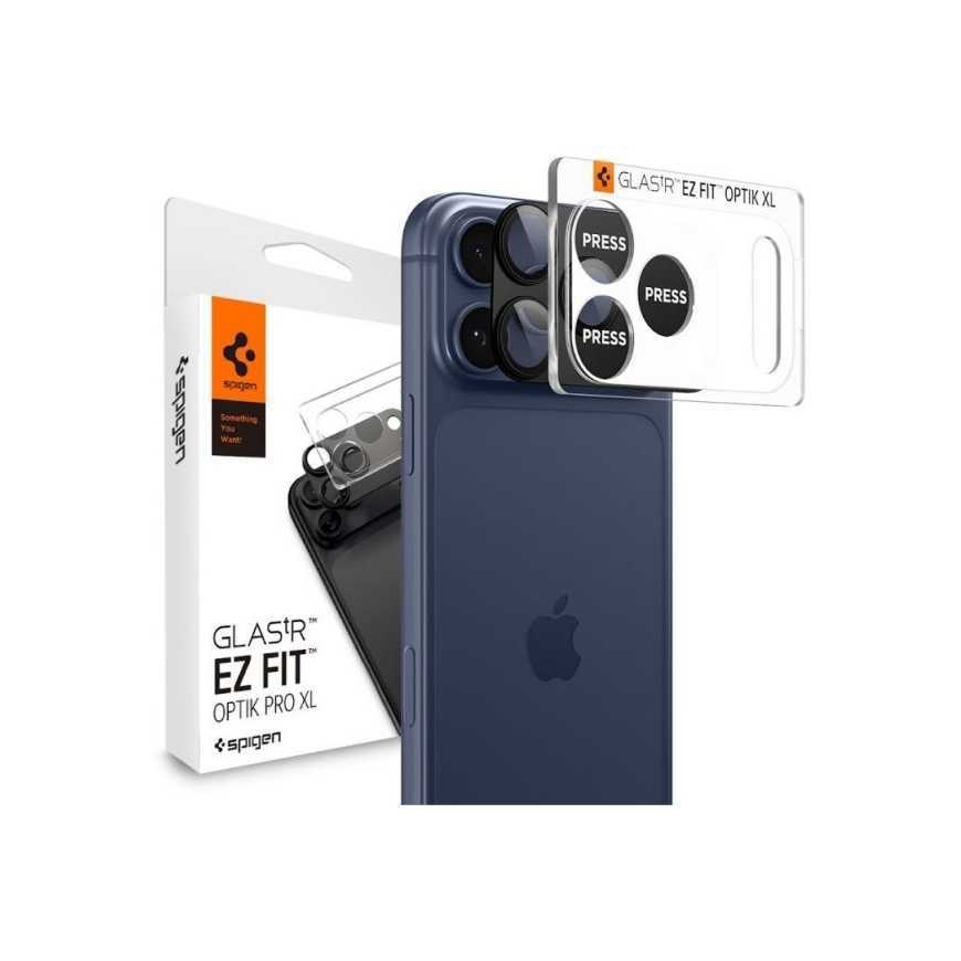 Spigen Optik Pro XL Glas.Tr Camera EZ Fit Apple iPhone 17 Pro Черный – 2